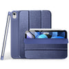 DTTO iPad Air Case 5th / 4th Generation 10.9 Inch, Hard Back, Sparkled and Sheen Front Cover for iPad Air 10.9" 5th / 4th Gen 2022 2020, Support 2nd Gen Pencil, Auto Sleep/Wake - Snow Blue