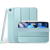 DTTO iPad Air Case 5th / 4th Generation 10.9 Inch, Hard Back, Sparkled and Sheen Front Cover for iPad Air 10.9" 5th / 4th Gen 2022 2020, Support 2nd Gen Pencil, Auto Sleep/Wake - Snow Blue
