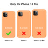 DTTO Compatible with iPhone 11 Pro Case, [Romance Series] Full Covered Silicone Cover [Enhanced Camera and Screen Protection] with Honeycomb Grid Cushion for iPhone 11 Pro 5.8" 2019, American Red