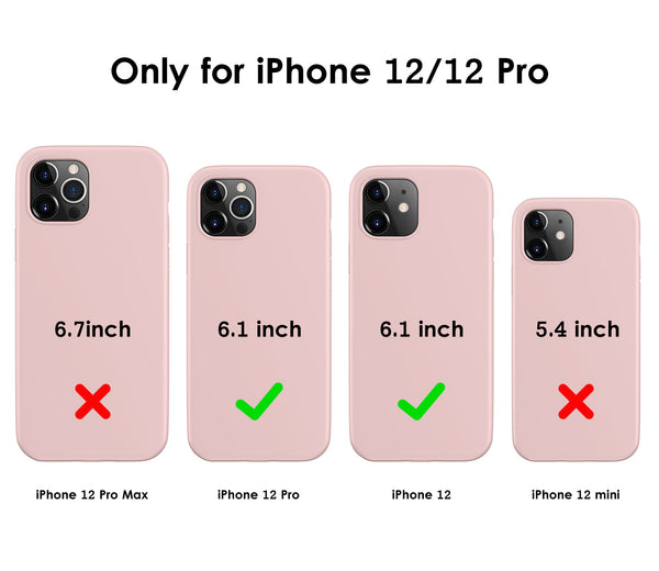 DTTO Compatible with iPhone 12/12 Pro Case,Shockproof Silicone [Romance Series] Cover [Enhanced Camera and Screen Protection] with Honeycomb Grid Cushion for iPhone 12 6.1” 2020,Midnight Green