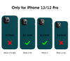 DTTO Compatible with iPhone 12/12 Pro Case,Shockproof Silicone [Romance Series] Cover [Enhanced Camera and Screen Protection] with Honeycomb Grid Cushion for iPhone 12 6.1” 2020,Midnight Green