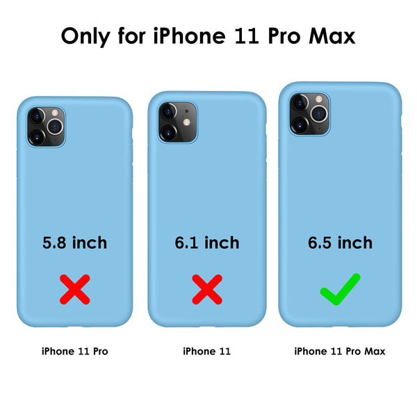 DTTO Compatible with iPhone 11 Pro Max Case, [Romance Series] Silicone Cover [Enhanced Camera and Screen Protection] with Honeycomb Grid Cushion for iPhone 11 Pro Max 2019 6.5", Mint Green