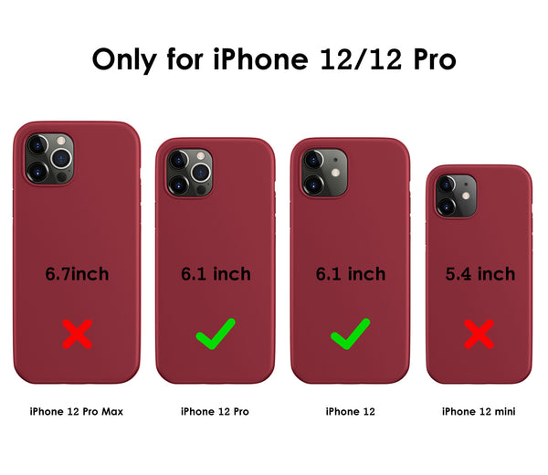 DTTO Compatible with iPhone 12/12 Pro Case,Shockproof Silicone [Romance Series] Cover [Enhanced Camera and Screen Protection] with Honeycomb Grid Cushion for iPhone 12 6.1” 2020,Midnight Green