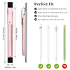 DTTO Pencil Case for Apple Pencil 1st/2nd Generation, PU Leather Pencil Sleeve Pouch with Detachable Elastic Band for iPad 9.7"/ 10.2"/ 10.5"/ 10.9"/ 11"/ 12.9" Case, Mint Green