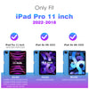 DTTOCASE iPad Pro 11 inch Case, Soft Smart Cover with Pencil Holder for iPad Pro 11-inch 4th/3rd/2nd/1st Generation (2022/2021/2020/2018 Released)，Auto Sleep/Wake, Midnight Blue