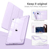 DTTOCASE Slim Clear Case for iPad Mini 4 5 3 2 1 (7.9 inch),TPU Shockproof Frame Cover[Support Auto Sleep/Wake] for iPad Mini 1st 2nd 3rd 4th 5th Generation - Rose Gold