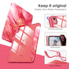 DTTOCASE iPad 10th Generation Case 2022, iPad 10.9 Inch Case with Clear Transparent Back and TPU Shockproof Frame Cover [Built-in Pencil Holder, Support Auto Sleep/Wake] -Watermelon