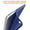 iPad Mini Case for iPad Mini 3/2 / 1, DTTO Ultra Slim Lightweight Smart Case Trifold Cover Stand with Flexible Soft TPU Back Cover for iPad Apple Mini, Mini 2, Mini 3 [Auto Sleep/Wake],NavyBlue