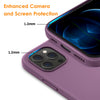 DTTO Compatible with iPhone 12/12 Pro Case,Shockproof Silicone [Romance Series] Cover [Enhanced Camera and Screen Protection] with Honeycomb Grid Cushion for iPhone 12 6.1” 2020,Midnight Green
