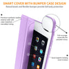 DTTO Case for iPad Mini 4,(Not Compatible with Mini 5th Generation 2019) Ultra Slim Lightweight Smart Case Trifold Stand with Flexible Soft TPU Back Cover for iPad mini4[Auto Sleep/Wake],Navy Blue