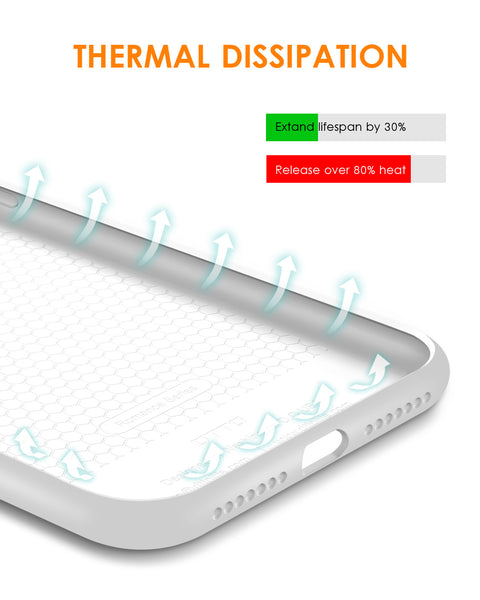 DTTO Compatible with iPhone XR Case, [Romance Series] Silicone Case with Hybrid Protection for iPhone XR 6.1 Inch - Black