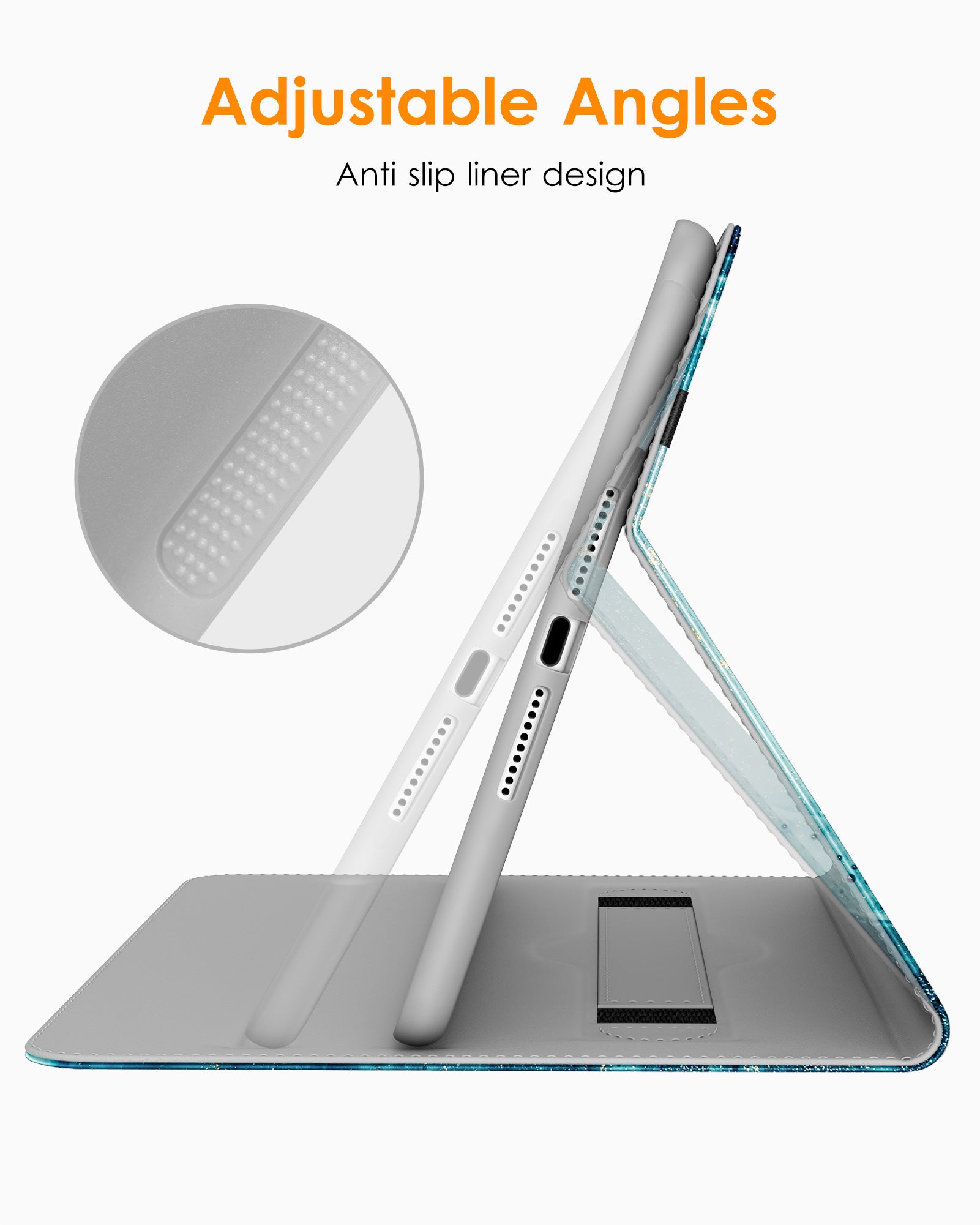 DTTO iPad Mini 1 2 3 Case, Premium Leather Folio Stand Cover Case with Multi-Angle Viewing and Auto Wake-Sleep Function, Front Pocket for Apple iPad Mini 1/Mini 2/Mini 3 - Brown