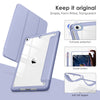 DTTOCASE Slim Clear Case for iPad Mini 4 5 3 2 1 (7.9 inch),TPU Shockproof Frame Cover[Support Auto Sleep/Wake] for iPad Mini 1st 2nd 3rd 4th 5th Generation - Rose Gold