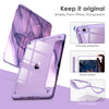 DTTOCASE Slim Clear Case for iPad Mini 4 5 3 2 1 (7.9 inch),TPU Shockproof Frame Cover[Support Auto Sleep/Wake] for iPad Mini 1st 2nd 3rd 4th 5th Generation - Rose Gold