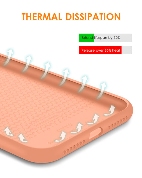 DTTO Compatible with iPhone XR Case, [Romance Series] Silicone Case with Hybrid Protection for iPhone XR 6.1 Inch - Black