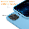 DTTO Compatible with iPhone 12/12 Pro Case,Shockproof Silicone [Romance Series] Cover [Enhanced Camera and Screen Protection] with Honeycomb Grid Cushion for iPhone 12 6.1” 2020,Midnight Green