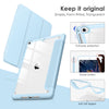 DTTOCASE Slim Clear Case for iPad Mini 4 5 3 2 1 (7.9 inch),TPU Shockproof Frame Cover[Support Auto Sleep/Wake] for iPad Mini 1st 2nd 3rd 4th 5th Generation - Rose Gold