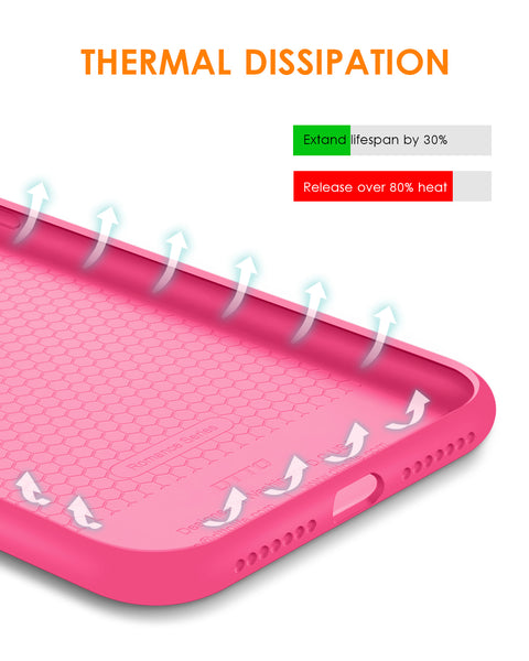 DTTO Compatible with iPhone XR Case, [Romance Series] Silicone Case with Hybrid Protection for iPhone XR 6.1 Inch - Black