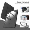 DTTOCASE iPad Pro 12.9 Case 6th / 5th / 4th / 3rd Generation 2022/2021 / 2020/2018,12.9 inch Clear Back Cover[Built-in Pencil Holder,Auto Sleep/Wake,Camera Protection] for iPad Pro-Blue Purple