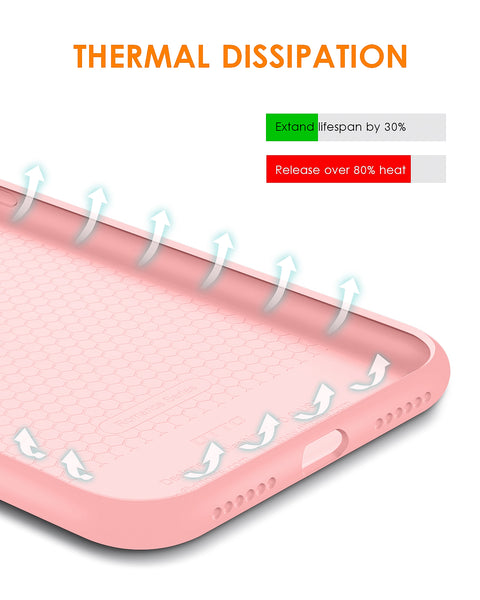 DTTO Compatible with iPhone XR Case, [Romance Series] Silicone Case with Hybrid Protection for iPhone XR 6.1 Inch - Black