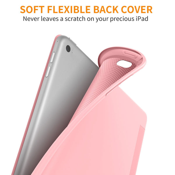 DTTO Case for iPad Mini 4,(Not Compatible with Mini 5th Generation 2019) Ultra Slim Lightweight Smart Case Trifold Stand with Flexible Soft TPU Back Cover for iPad mini4[Auto Sleep/Wake],Navy Blue