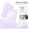 DTTOCASE iPad 10th Generation Case 2022, iPad 10.9 Inch Case with Clear Transparent Back and TPU Shockproof Frame Cover [Built-in Pencil Holder, Support Auto Sleep/Wake] -Watermelon