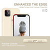 DTTO Compatible with iPhone 11 Case, [Romance Series] Full Covered Silicone Cover [Enhanced Camera and Screen Protection] with Honeycomb Grid Pattern Cushion for iPhone 11 6.1” 2019, Mint Green