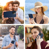 DTTO Compatible with iPhone 14 Pro Max Case, Ultra Slim Soft Premium Liquid Silicone [Military Grade Drop Protection] Full-Body Protective Bumper Phone Case for iPhone 14 Pro Max 6.7"(2022)- Orange