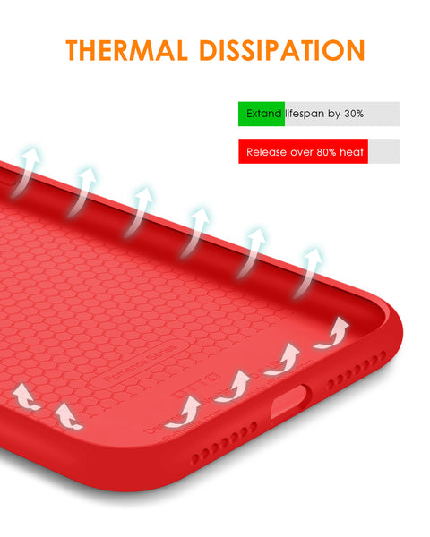 DTTO Compatible with iPhone XR Case, [Romance Series] Silicone Case with Hybrid Protection for iPhone XR 6.1 Inch - Black