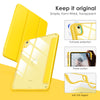DTTOCASE iPad 10th Generation Case 2022, iPad 10.9 Inch Case with Clear Transparent Back and TPU Shockproof Frame Cover [Built-in Pencil Holder, Support Auto Sleep/Wake] -Watermelon