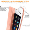 DTTO Case for iPad Mini 4,(Not Compatible with Mini 5th Generation 2019) Ultra Slim Lightweight Smart Case Trifold Stand with Flexible Soft TPU Back Cover for iPad mini4[Auto Sleep/Wake],Navy Blue