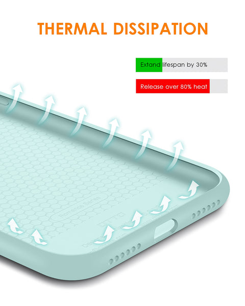 DTTO Compatible with iPhone XR Case, [Romance Series] Silicone Case with Hybrid Protection for iPhone XR 6.1 Inch - Black