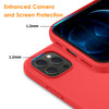 DTTO Compatible with iPhone 12/12 Pro Case,Shockproof Silicone [Romance Series] Cover [Enhanced Camera and Screen Protection] with Honeycomb Grid Cushion for iPhone 12 6.1” 2020,Midnight Green