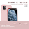 DTTO Compatible with iPhone 11 Case, [Romance Series] Full Covered Silicone Cover [Enhanced Camera and Screen Protection] with Honeycomb Grid Pattern Cushion for iPhone 11 6.1” 2019, Mint Green