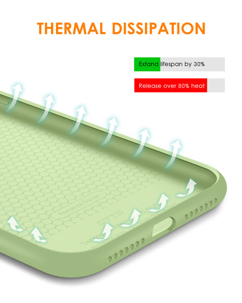 DTTO Compatible with iPhone XR Case, [Romance Series] Silicone Case with Hybrid Protection for iPhone XR 6.1 Inch - Black