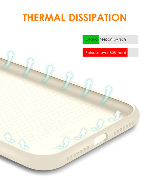 DTTO Compatible with iPhone XR Case, [Romance Series] Silicone Case with Hybrid Protection for iPhone XR 6.1 Inch - Black