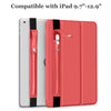 DTTO Pencil Case for Apple Pencil 1st/2nd Generation, PU Leather Pencil Sleeve Pouch with Detachable Elastic Band for iPad 9.7"/ 10.2"/ 10.5"/ 10.9"/ 11"/ 12.9" Case, Mint Green