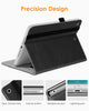 DTTO iPad Mini 1 2 3 Case, Premium Leather Folio Stand Cover Case with Multi-Angle Viewing and Auto Wake-Sleep Function, Front Pocket for Apple iPad Mini 1/Mini 2/Mini 3 - Brown