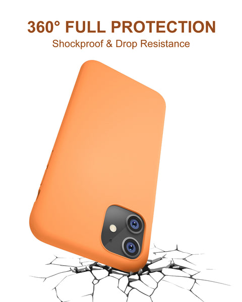 DTTO Compatible with iPhone 11 Case, [Romance Series] Full Covered Silicone Cover [Enhanced Camera and Screen Protection] with Honeycomb Grid Pattern Cushion for iPhone 11 6.1” 2019, Mint Green