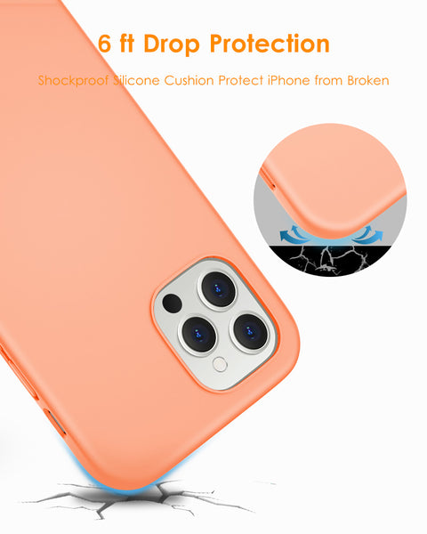 DTTO Compatible with iPhone 12/12 Pro Case,Shockproof Silicone [Romance Series] Cover [Enhanced Camera and Screen Protection] with Honeycomb Grid Cushion for iPhone 12 6.1” 2020,Midnight Green