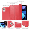 DTTO iPad Air Case 5th / 4th Generation 10.9 Inch, Hard Back, Sparkled and Sheen Front Cover for iPad Air 10.9" 5th / 4th Gen 2022 2020, Support 2nd Gen Pencil, Auto Sleep/Wake - Snow Blue