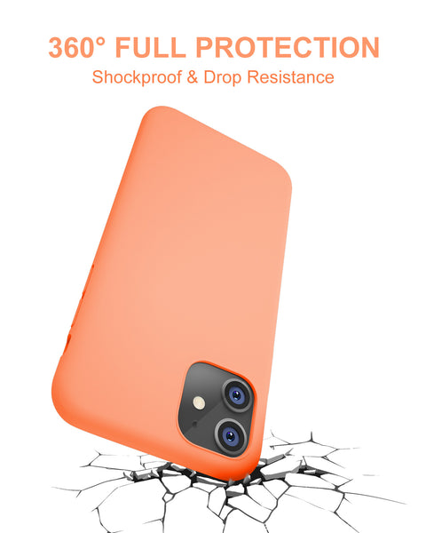 DTTO Compatible with iPhone 11 Case, [Romance Series] Full Covered Silicone Cover [Enhanced Camera and Screen Protection] with Honeycomb Grid Pattern Cushion for iPhone 11 6.1” 2019, Mint Green