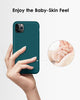 DTTO Compatible with iPhone 11 Pro Max Case, [Romance Series] Silicone Cover [Enhanced Camera and Screen Protection] with Honeycomb Grid Cushion for iPhone 11 Pro Max 2019 6.5", Mint Green