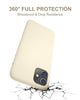 DTTO Compatible with iPhone 11 Case, [Romance Series] Full Covered Silicone Cover [Enhanced Camera and Screen Protection] with Honeycomb Grid Pattern Cushion for iPhone 11 6.1” 2019, Mint Green