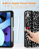 DTTO iPad Air 5th Generation Case (2022) / iPad Air 4th Generation Case (2020) 10.9 Inch, Premium Leather Business Folio Stand Cover with Pencil Holder [2nd Pencil Charging] for iPad Air 5/4, Brown