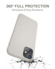 DTTO Compatible with iPhone 11 Case, [Romance Series] Full Covered Silicone Cover [Enhanced Camera and Screen Protection] with Honeycomb Grid Pattern Cushion for iPhone 11 6.1” 2019, Mint Green