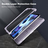 DTTO Case for iPad Air 5th / 4th Generation Case 10.9 Inch 2022/2020 with Pencil Holder, [Screen Protector] Shockproof Full Body Protective Cover, Also Fit iPad Pro 11 2021/2020/2018 - Black