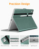 DTTO for iPad 9.7 Inch 5th/6th Generation 2018/2017 Case with Apple Pencil Holder, Premium Leather Folio Stand Cover Case for Apple iPad 9.7 inch, Also Fit iPad Pro 9.7/Air 2/Air - Black