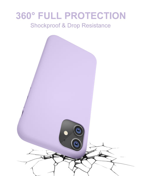 DTTO Compatible with iPhone 11 Case, [Romance Series] Full Covered Silicone Cover [Enhanced Camera and Screen Protection] with Honeycomb Grid Pattern Cushion for iPhone 11 6.1” 2019, Mint Green