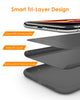 DTTO Compatible with iPhone XR Case, [Romance Series] Silicone Case with Hybrid Protection for iPhone XR 6.1 Inch - Black